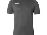 Футболка MIKASA MT193-021-2XL, р.2XL, 100% полиэстер, серый меланж