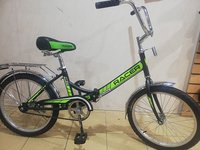 Велосипед RACER 20"  6 ск. черно зеленый