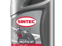 Масло моторное Sintec Moto 4T 10W-40 SL/CF MA2, канистра 1л
