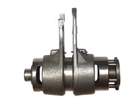 вал переключения передач (червячный, с вилками) 156FMJ 140см3; TTR150, KAYO-140, JMC, YCF (N-1-2-3-4