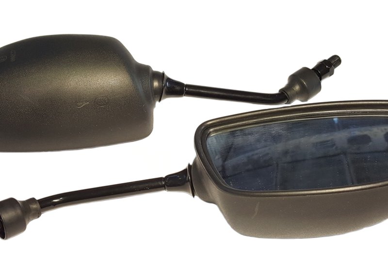 зеркала заднего вида Stels Delta 200, Racer RC200-C5B Magnum (10 мм) (пара)