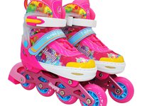 Раздвижные роликовые коньки AC-SK-A440-10  Pink 33-36
