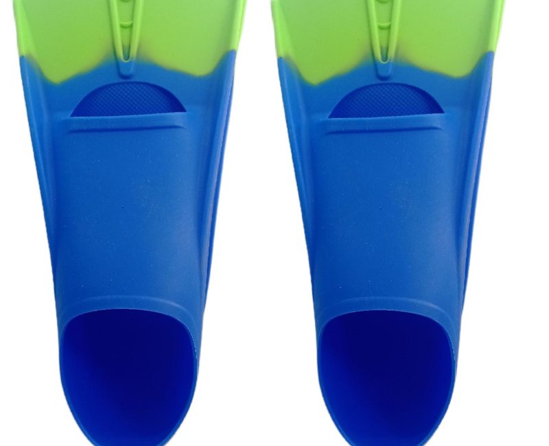 Ласты короткие JE-F24 blue/green (35-36)