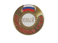 Знак судейский разряд юный судья