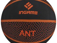 Мяч баскетбольный INGAME ANT  7 черно-оранжевый