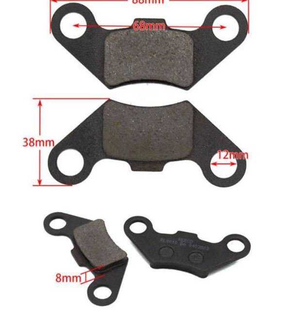 колодки тормозные дисковые ATVCF500, CF600, X5, X6, X8