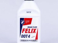 Тормозная жидкость FELIX  дот 4" флакон 0,455 кг