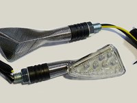указатели поворота светодиодные (пара) MINI-S-LED-14 универсальные
