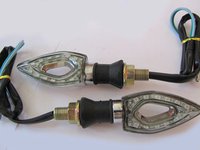 указатели поворота светодиодные (пара) MINI-S-LED-8 универсальные