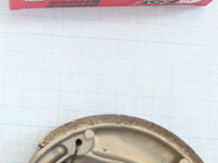 колодки тормозные барабанные (110x25mm) DELTA, ALPHA, CG125 задние