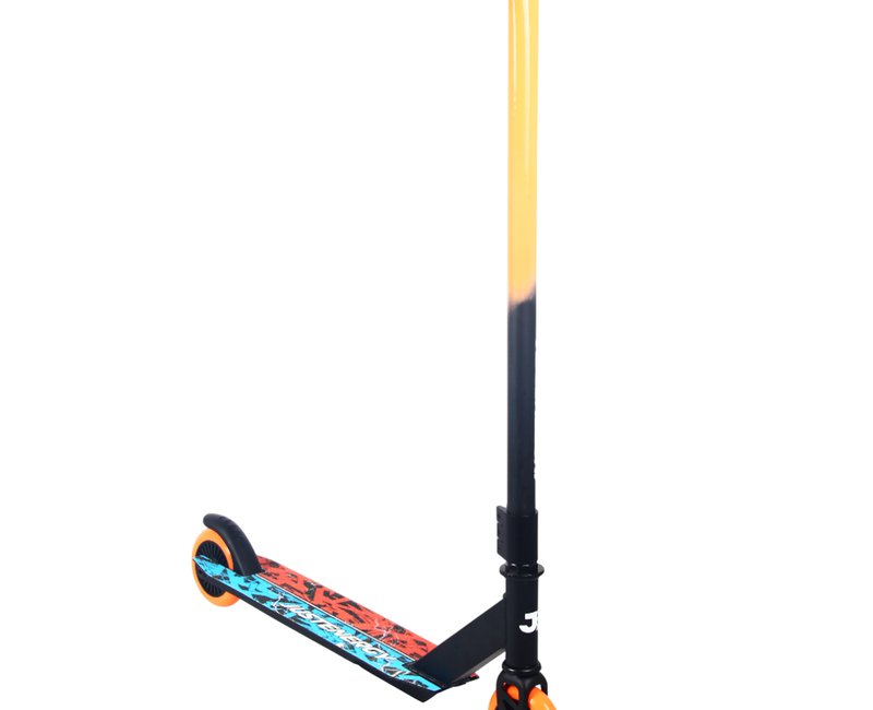 Самокат трюковый JE-ST100-20 100мм orange