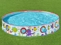 55029 BW, Bestway, Детский бассейн 152х25см с иллюминаторами, 435л, от 2 лет