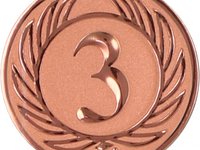 Эмблема 3 место 25 мм