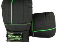 Перчатки снарядные BoyBo  B-series черно-зеленые 