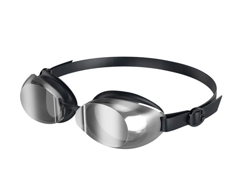 Очки для плав. SPEEDO Jet 2.0 Mirror, 8-00466817954, ЗЕРКАЛЬНЫЕ линзы, черная оправа