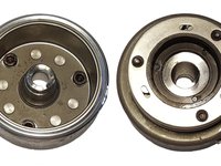 магнето генератора (ротор) 157FMI,162FMJ (CG125-200) (с муфтой обгонной, 3 ролика)