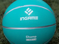 Мяч баскетбольный INGAME CHAMP  7 бирюзовый