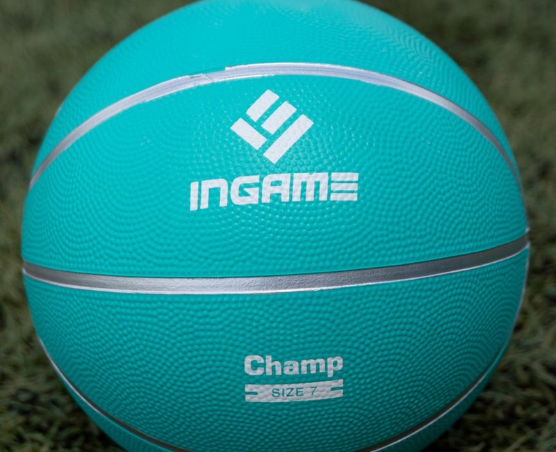 Мяч баскетбольный INGAME CHAMP  7 бирюзовый