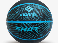 Мяч баскетбольный INGAME Shot №7 черно-синий