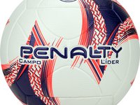 Мяч футбольный PENALTY BOLA CAMPO LIDER XXIII, 5213381239-U, р.5, PU, термосшивка, бел-фиолет-оранж.