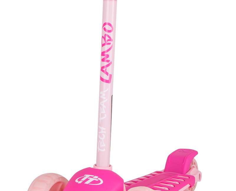 Детский самокат Lambo ((розовый / pink) арт: NN015622)