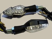 указатели поворота светодиодные (пара) MINI-S-LED-15 универсальные