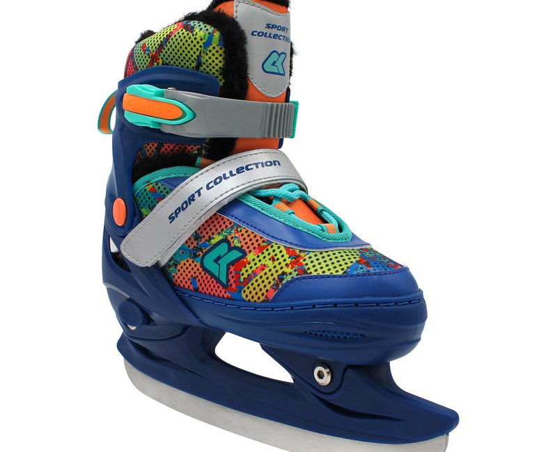 Коньки раздвижные CK-SK1103 Blue  37-40