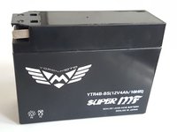 аккумулятор гелевый YTR4B-BS  12V4AH  (д113х ш38х в87) Yamaha, Suzuki