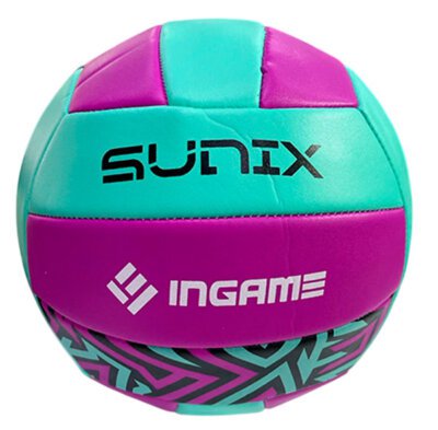 Мяч волейбольный INGAME САНИКС/SUNIX розово-бирюзовый