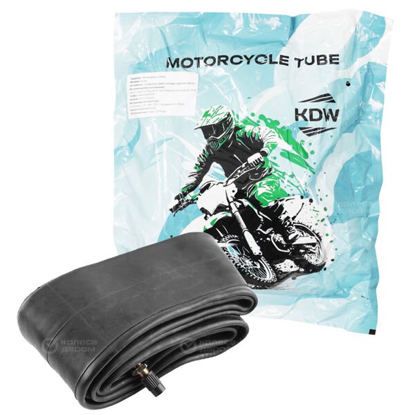 камера для мотоцикла KDW (GUMMY) 60/100-14 TR4  2mm бутил