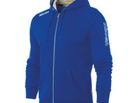 Куртка от костюма с капюшоном муж. MIKASA MT526-029-XL, р.XL, 70% хлопок 30% полиэстер, синий