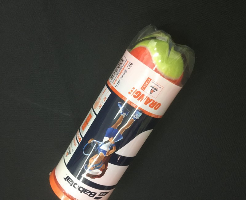 Мяч большой теннис BABOLAT Orange войлок,шерсть,нат.резина