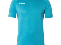 Футболка MIKASA MT193-033 100% полиэстер, бирюзовый