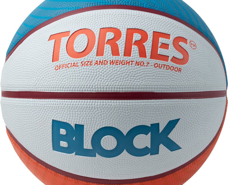 Мяч баскет TORRES  BLOCK 7