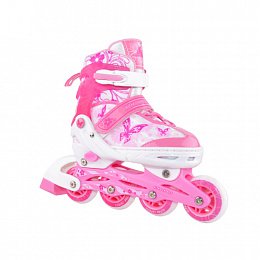 Раздвижные роликовые коньки Soul Pink (S (31-34))