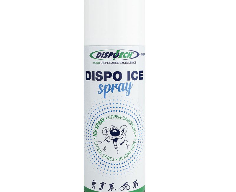 Спрей-заморозка Dispo Ice Spray охлаждающий и обезболивающий, SP400DISPORU24, 400 мл