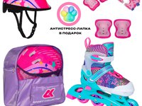 Комплект Роликовых коньков  SET-SK-P320-31/Mint (M (33-36))