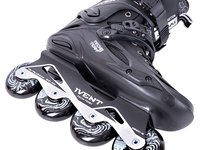 Роликовые коньки Ivent ((черный-серый / black-grey) 42-44 (XL) арт: NN015399)