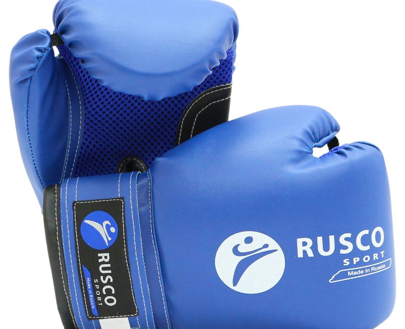 Перчатки боксерские 10 Rusco Sport синие (10)