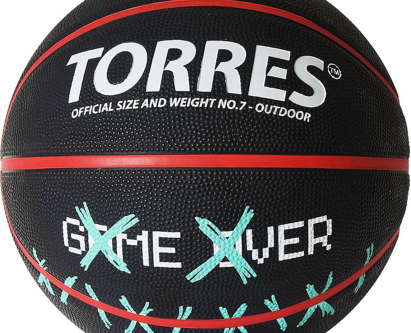 Мяч баскет TORRES Game Over 7