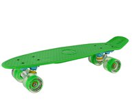 Пенниборд PNB-01 светящиеся колеса  GREEN
