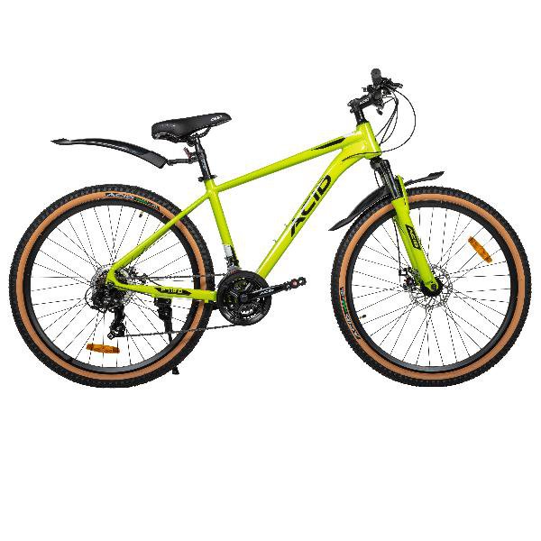Велосипед 27,5" ACID F 710 D Green Light/Black 2026 (19")