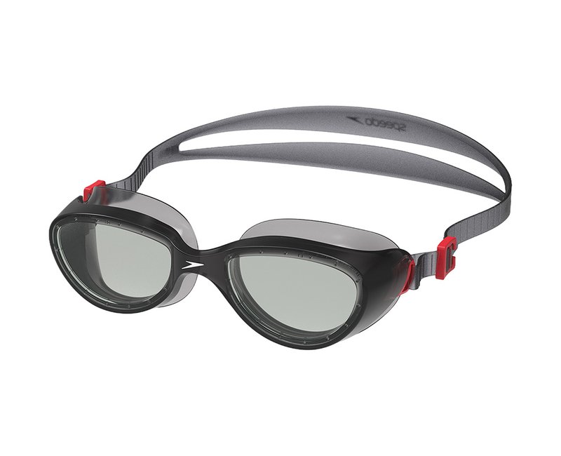 Очки для плав. SPEEDO Futura Hydrospex, 8-E000036004-C16LO, ДЫМЧАТЫЕ линзы, нерег. перен.,черн. опр.