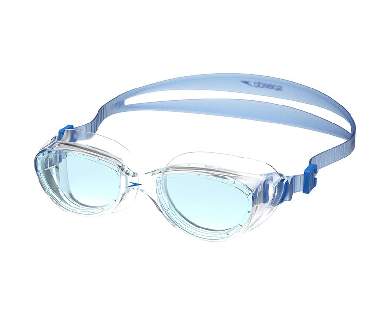 Очки для плав. SPEEDO Futura Hydrospex, 8-E000036005-C16MP,ПРОЗРАЧН.линзы, нерег. перен.,голуб. опр.