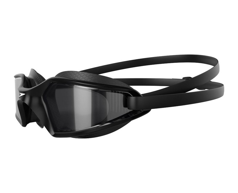 Очки для плав. SPEEDO Hydropulse Mirror, 8-12267D646, ЗЕРКАЛЬНЫЕ линзы, черная оправа